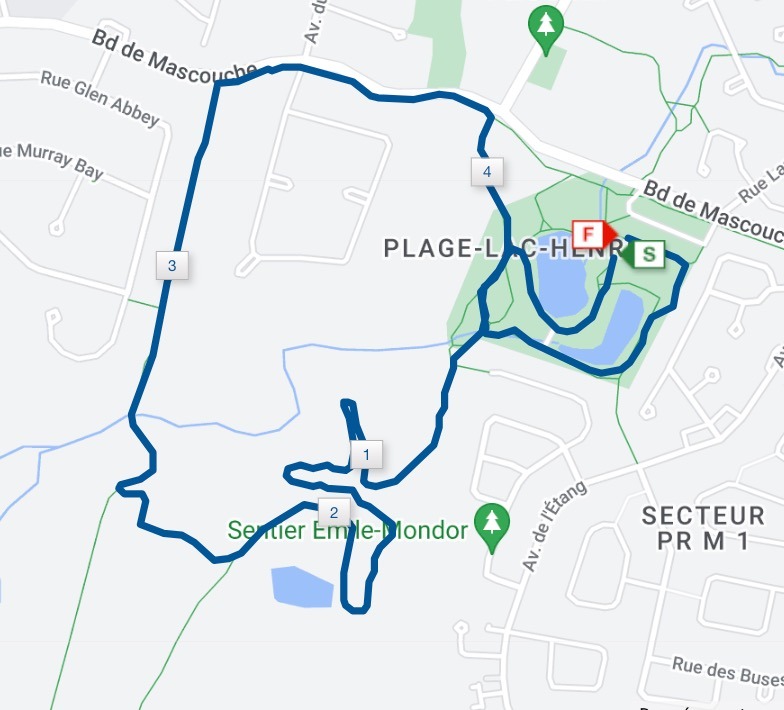 Les 3km de Mathieu Lemay